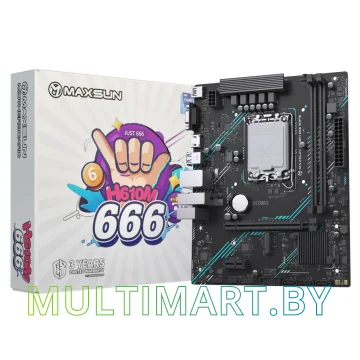 Материнская плата Maxsun H610M 666 WIFI6 D5 картинка 6